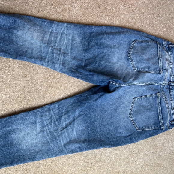 Denver Hayes Curvy Straight Crop Jeans Sz 12 - Picture 5 of 11